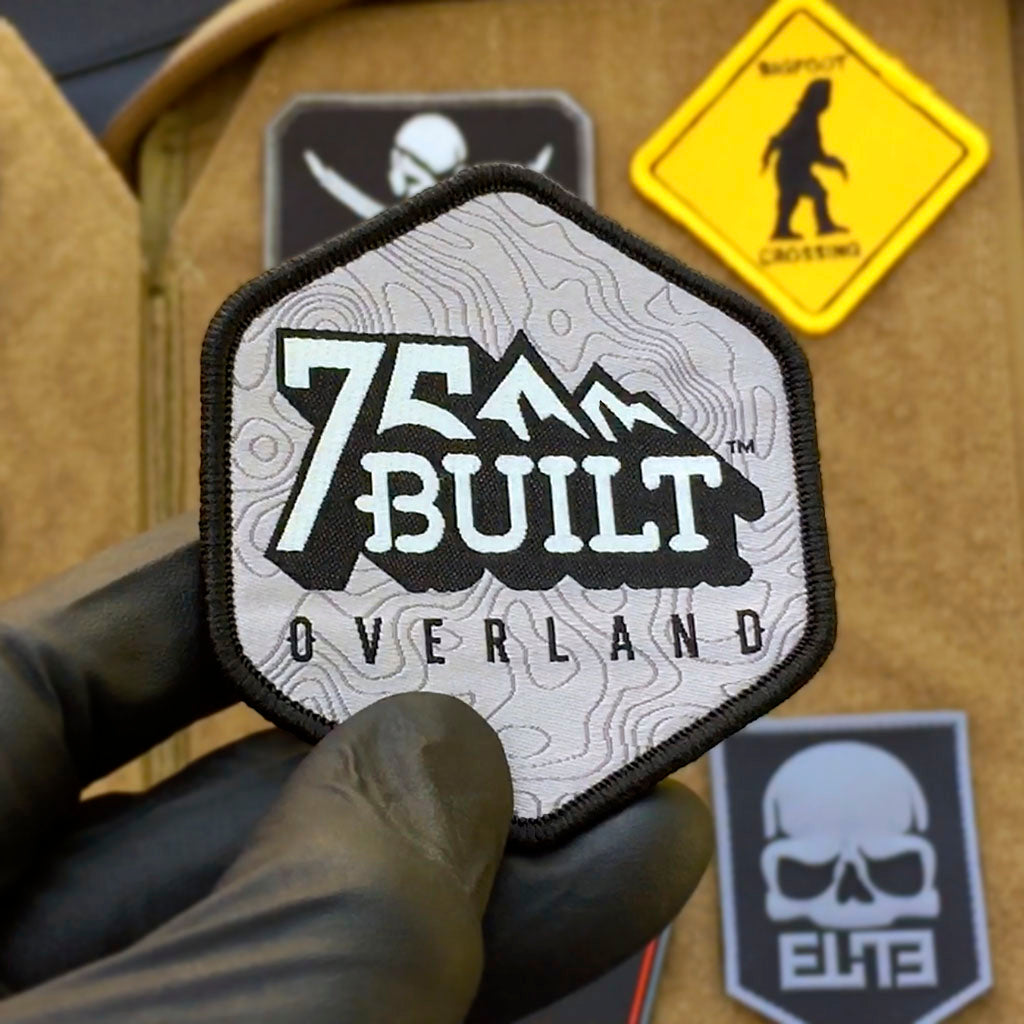 75Built Logo Patch image 3
