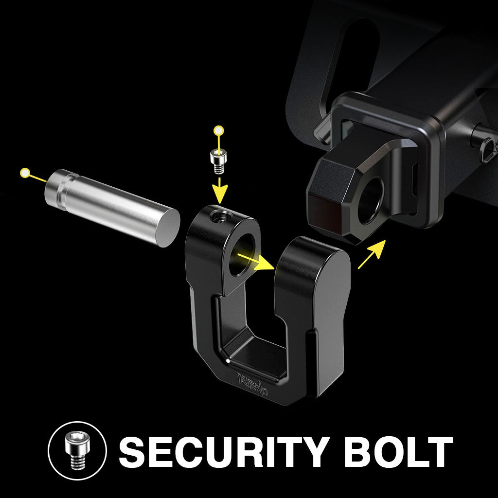 3/4" Aluminum Security D-Ring Reno Shackle image 3