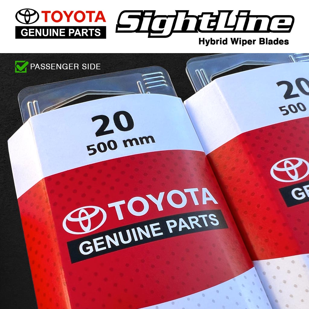 Tacoma SightLine OEM Wiper Blade Set image 5