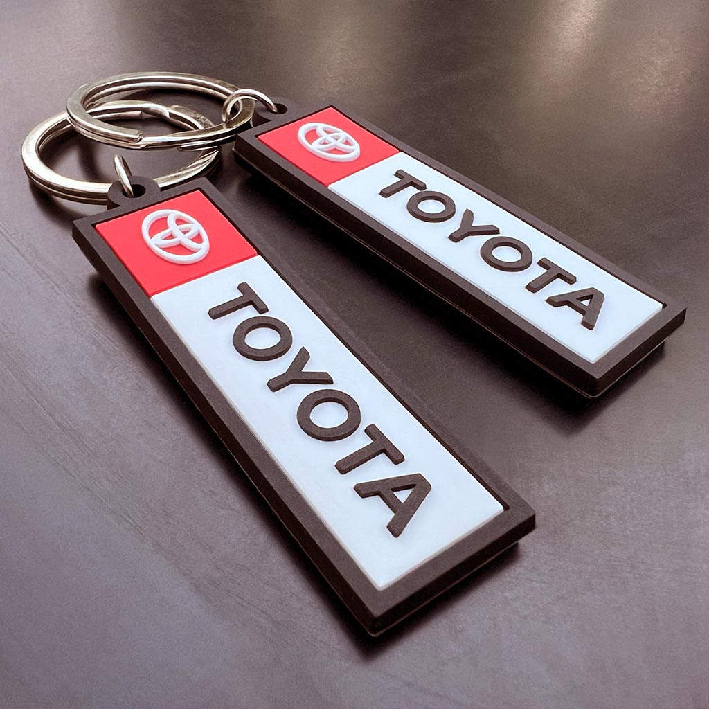 Toyota Silicone Keychain image 0