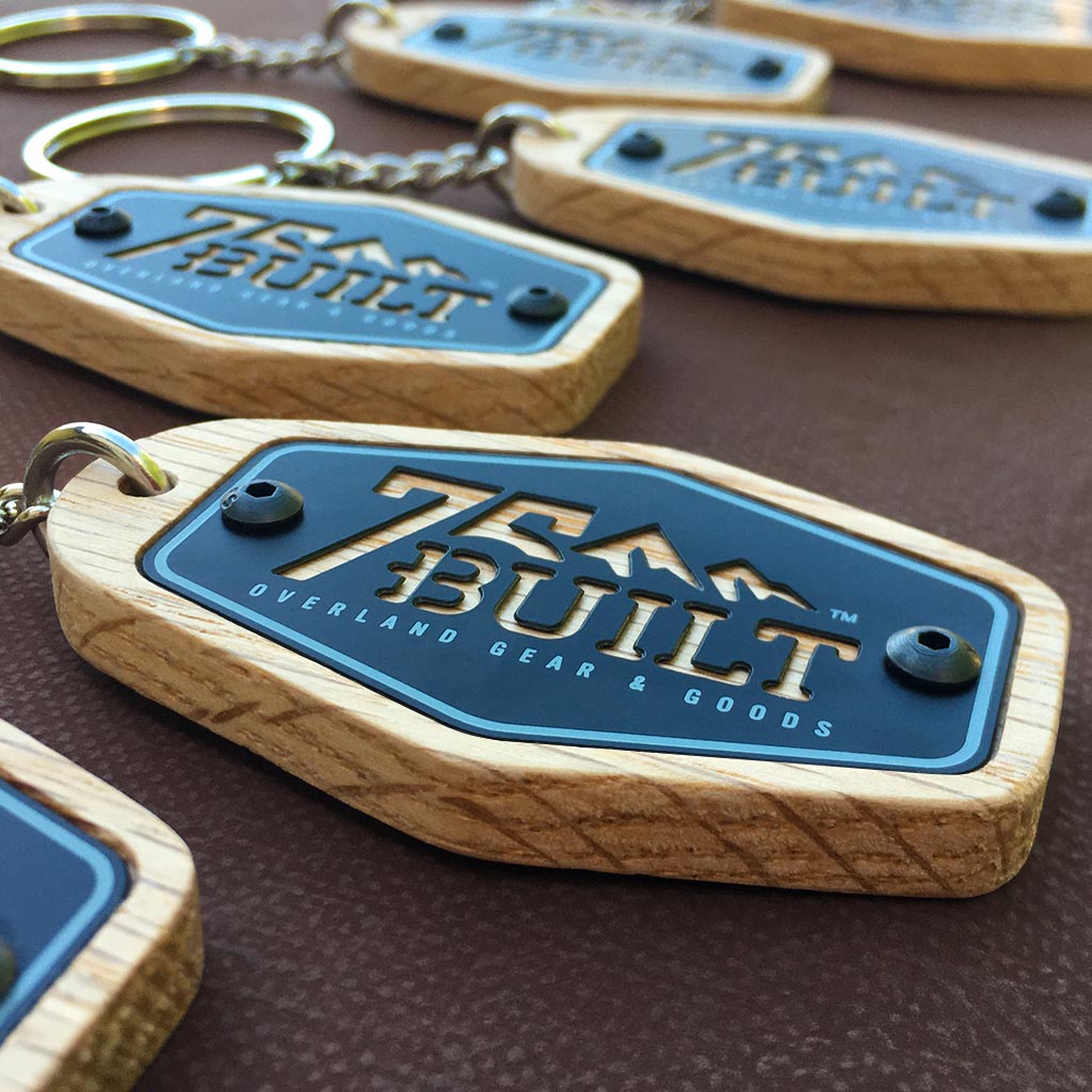 75Built Machined Keychain image 2