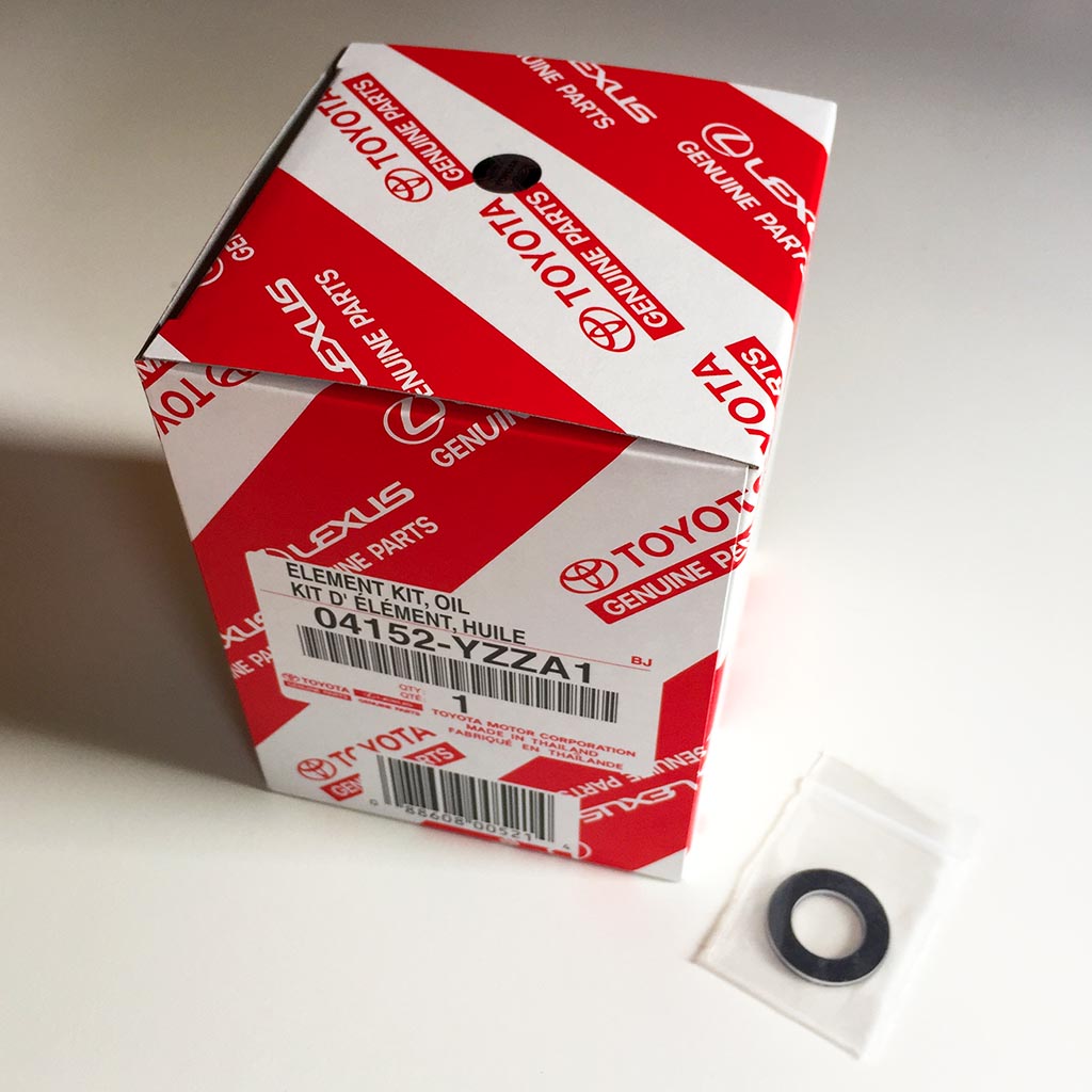 Tacoma OEM Oil Filter & Washer image 1