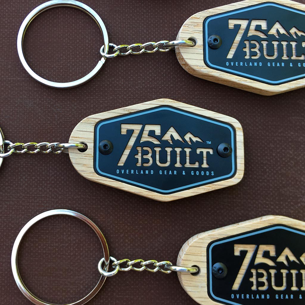 75Built Machined Keychain image 3